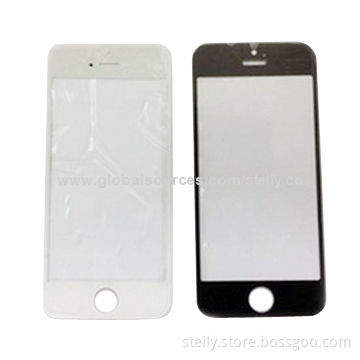 Brand New High-quality Front Panel Outer Glass Digitizer for iPhone 5, Black and White